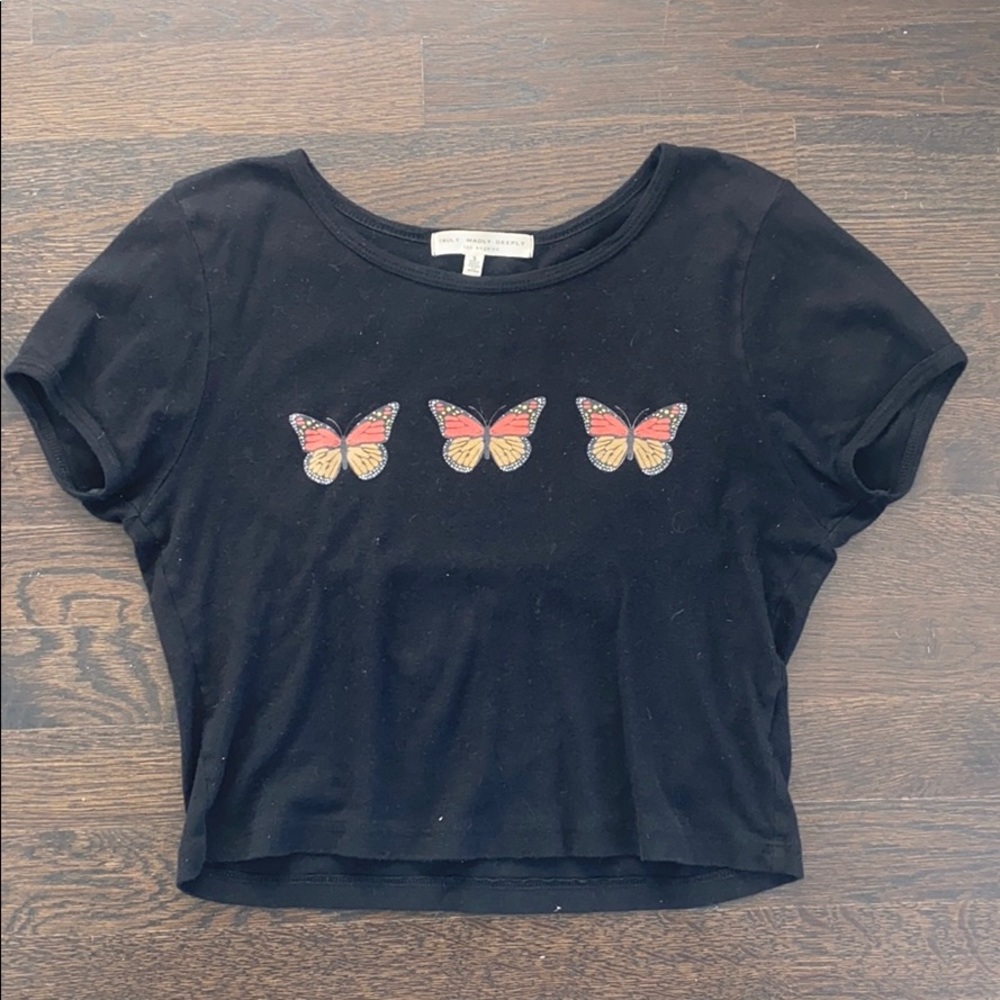 Urban Outfitters Butterfly Tee